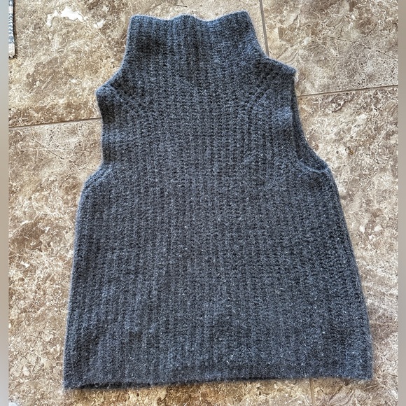 Vince High Neck Sweater Shirt - Picture 3 of 4